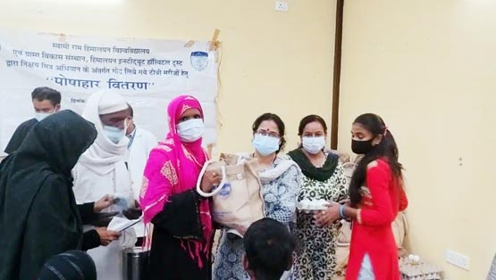 SRHU distributes Nutritional Kits to 77 TB Patients under the PMs TB eradication initiative