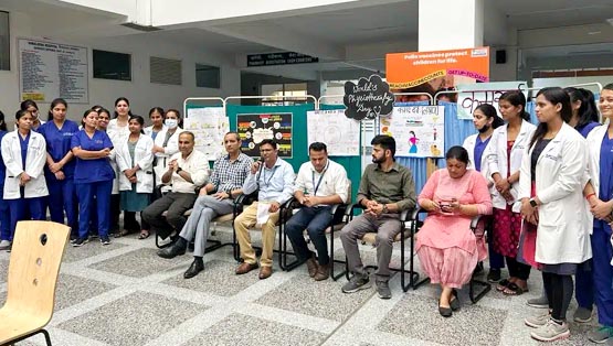 World Physiotherapy Day Observed by Dept. of Physiotherapy HIMS - SRHU